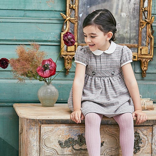 Amaia Kids ♥Corneta dress﻿♡﻿ツイード素材の厚手の秋冬用ワンピース﻿。﻿ピンク、グレー、クリーム色、赤土色からなる千鳥格子の模様です。﻿﻿﻿きっちり品良く、かつ可愛らしさも兼ね備えたワンピース、七五三にもぴったりです。﻿﻿https://bonitatokyo.com﻿﻿#アマイアキッズ専門店 #amaiakids #アマイアキッズ #bonitatokyo #ボニータトウキョウ #シャーロット王女 #キャサリン妃 #英国フェア #女の子服 #お姫様ドレス #千鳥格子ワンピース #娘服 #女の子ママ #女の子ママ予定 ﻿#出産祝い #七五三 #うめはんママ #子供服 #キッズファッション女の子 #阪急うめだギャラリー #英国展