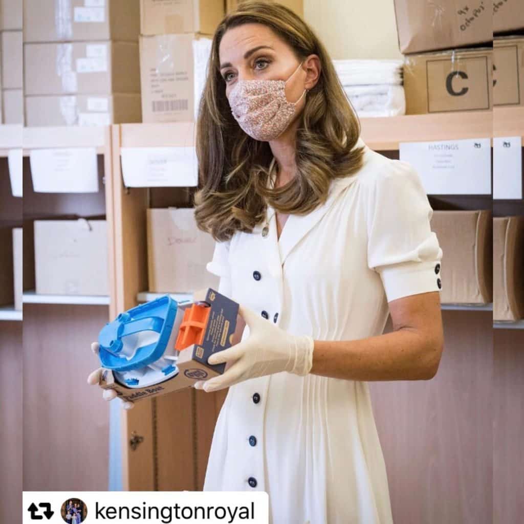 Amaia Kids ♥﻿﻿キャサリン妃がアマイアキッズマスクをご着用﻿﻿﻿﻿